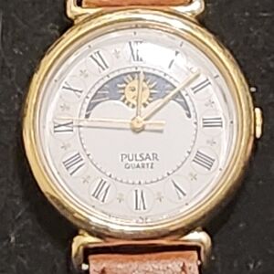 Vintage Pulsar Moonphase Watch Womens